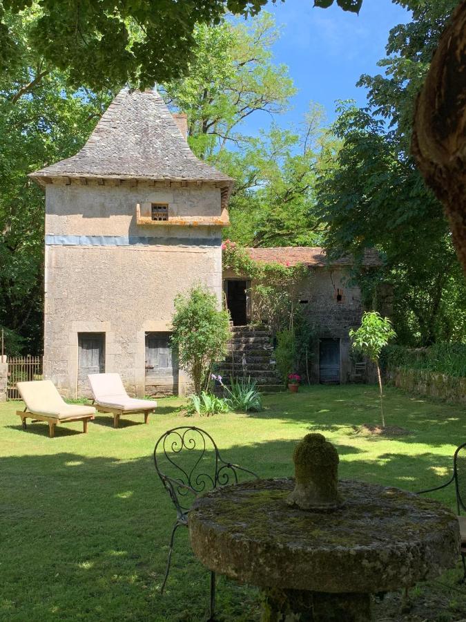 Chateau Mas De Pradie B&B Fountain View Room Foissac  Eksteriør billede